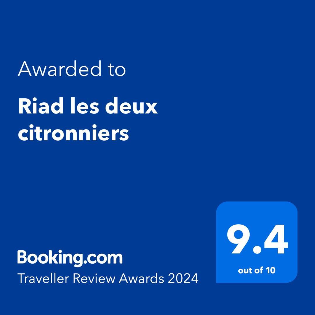 Riad Les Deux Citronniers Marakeş Dış mekan fotoğraf